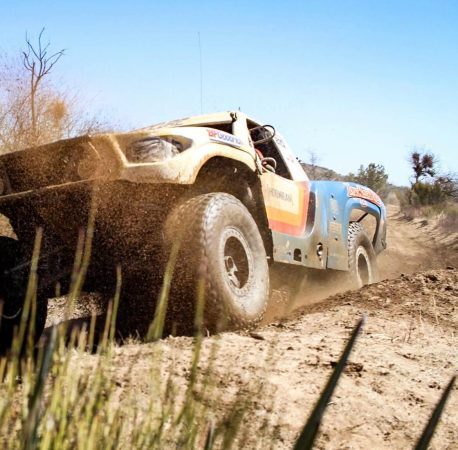 Long Beach Racers Trophy Truck racing in the deserts of Mexico