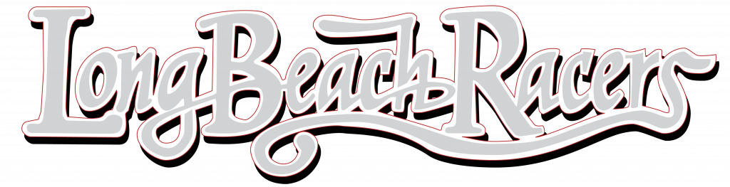The words Long Beach Racers written in stylized, decorative script font.