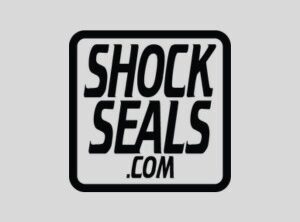 ShockSeals.com logo inside a rounded black square, used for contact.